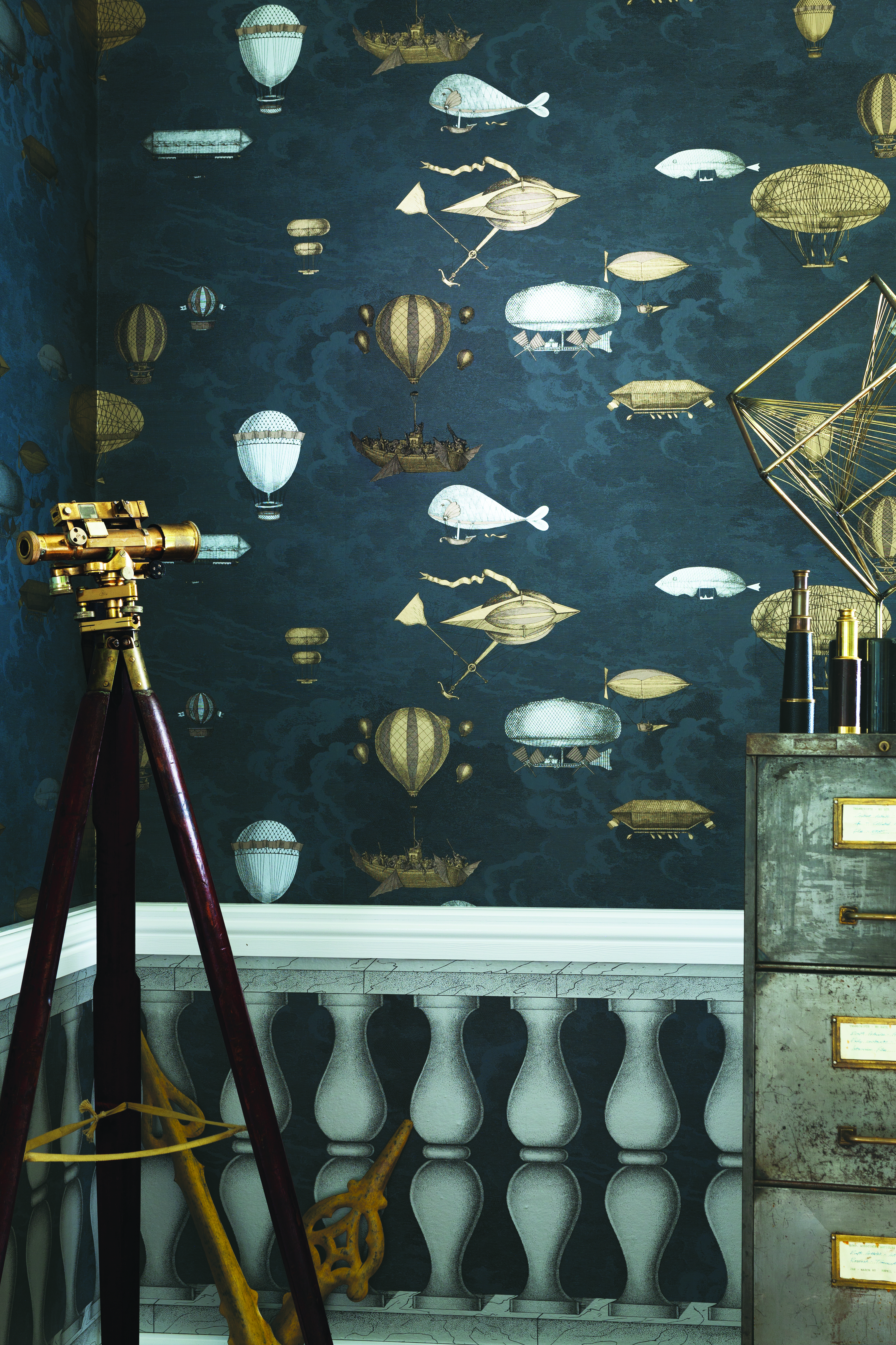 fornasetti collection wallpapers