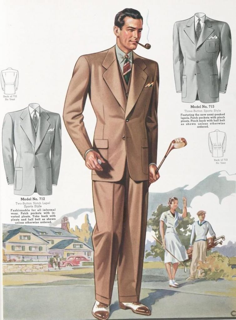 classic menswear inspiration 1930s