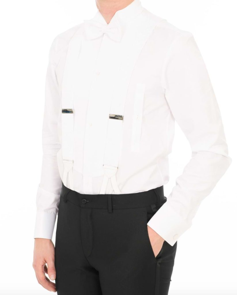 suspenders to wear with tuxedo
